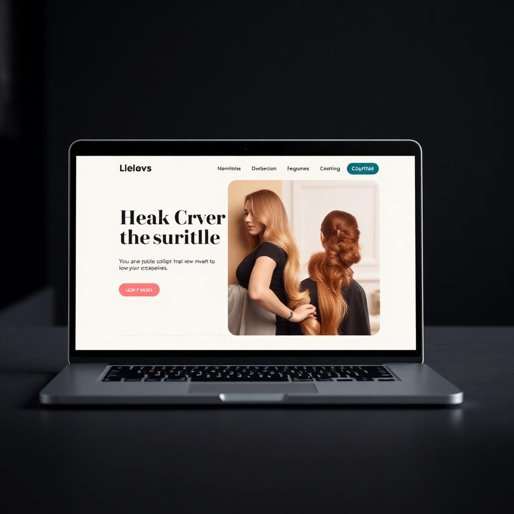 Lumen Hair Studio website